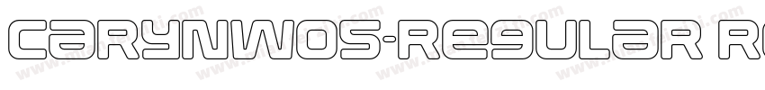 CarynW05-Regular Reg字体转换